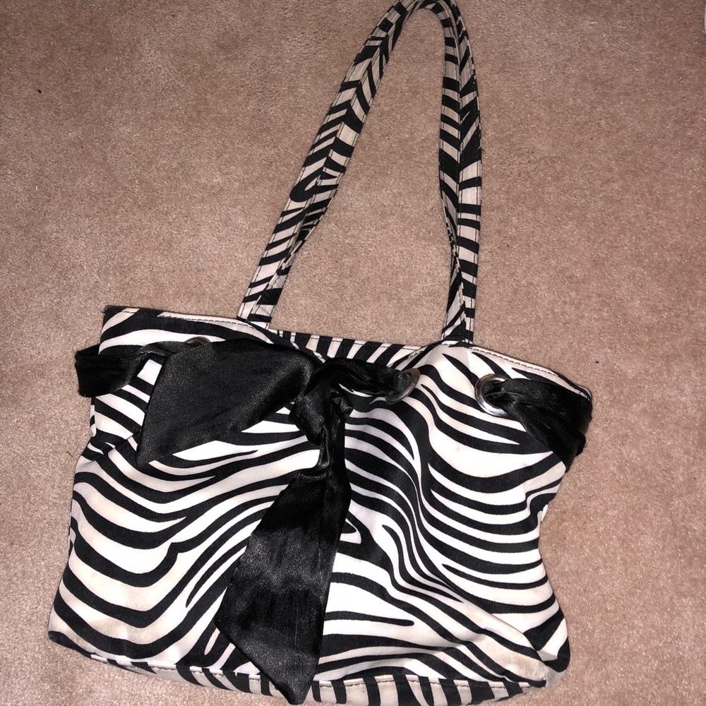Zebra purse